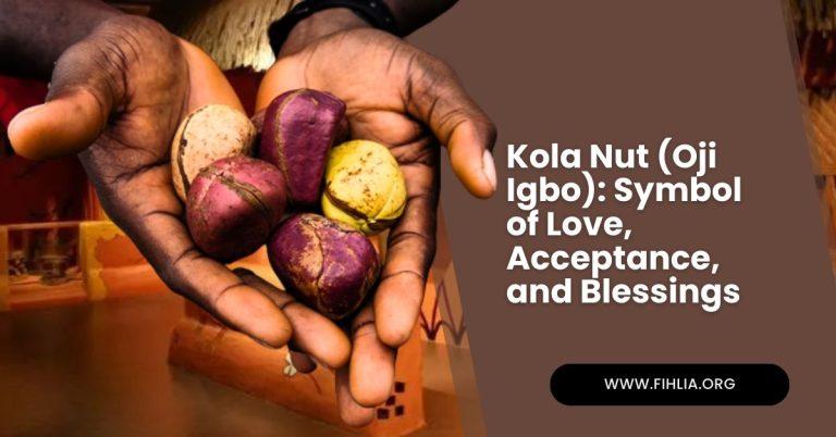 Kola Nut (Oji Igbo) Symbol of Love, Acceptance, and Blessings