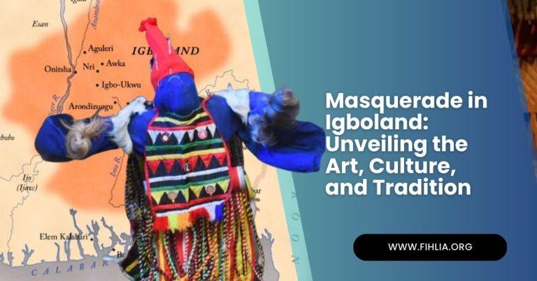 Masquerade in Igboland Unveiling the Art, Culture, and Tradition