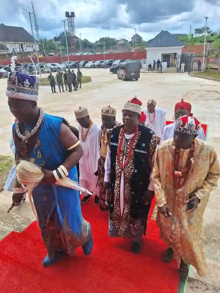 Governor Otti Calls on Traditional Rulers to Safeguard Cultural Heritage