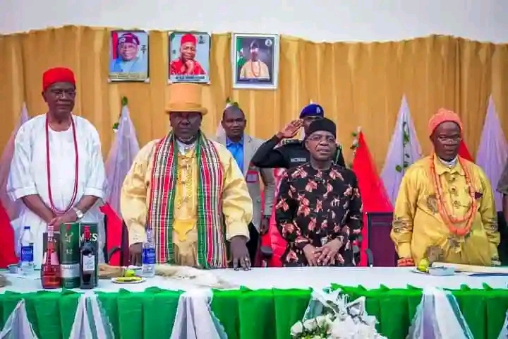 Governor Otti Calls on Traditional Rulers to Safeguard Cultural Heritage