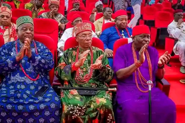 Governor Otti Calls on Traditional Rulers to Safeguard Cultural Heritage